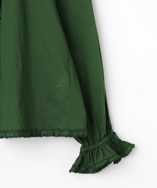 PINK HOUSE / ピンクハウス シャツ・ブラウス | フリル襟タイ付きローンブラウス | 詳細5