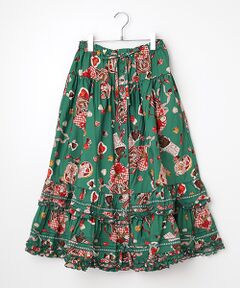 PINK HOUSE / ピンクハウス ロング・マキシ丈スカート | スウィートメモリーズプリントミディスカート