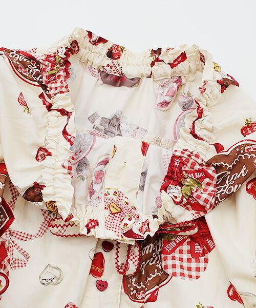 PINK HOUSE / ピンクハウス ロング・マキシ丈スカート | スウィートメモリーズプリントミディスカート | 詳細5