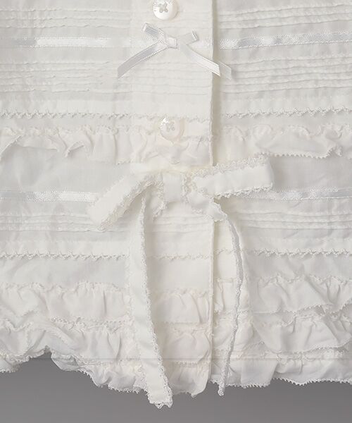 PINK HOUSE / ピンクハウス ロング・マキシ丈スカート | ローンティアードミディスカート | 詳細2