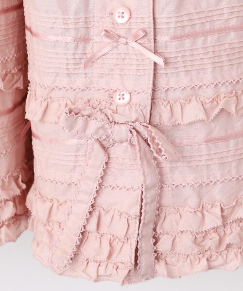 PINK HOUSE / ピンクハウス ロング・マキシ丈スカート | ローンティアードミディスカート | 詳細3