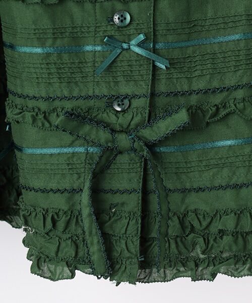 PINK HOUSE / ピンクハウス ロング・マキシ丈スカート | ローンティアードミディスカート | 詳細4