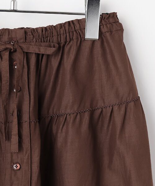 PINK HOUSE / ピンクハウス ロング・マキシ丈スカート | ローンティアードミディスカート | 詳細6