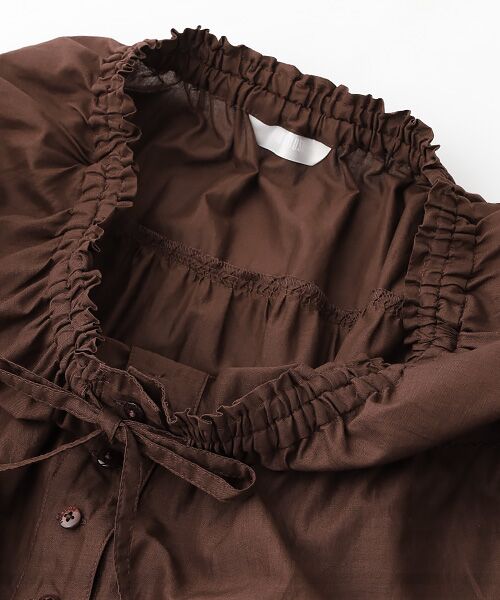 PINK HOUSE / ピンクハウス ロング・マキシ丈スカート | ローンティアードミディスカート | 詳細9