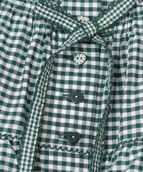 PINK HOUSE / ピンクハウス ロング・マキシ丈スカート | ギンガムチェックフリルスカート | 詳細3