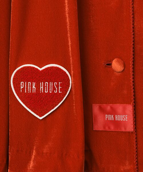 PINK HOUSE / ピンクハウス ロング・マキシ丈スカート | ベロア吊りスカート | 詳細2