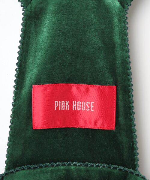 PINK HOUSE / ピンクハウス ロング・マキシ丈スカート | ベロア吊りスカート | 詳細8