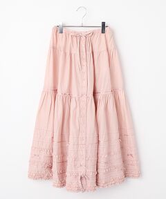 PINK HOUSE / ピンクハウス ロング・マキシ丈スカート | ローンティアードスカート