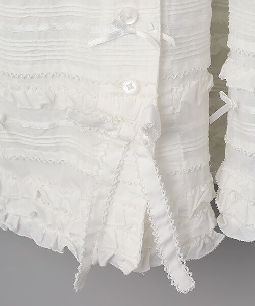 PINK HOUSE / ピンクハウス ロング・マキシ丈スカート | ローンティアードスカート | 詳細2