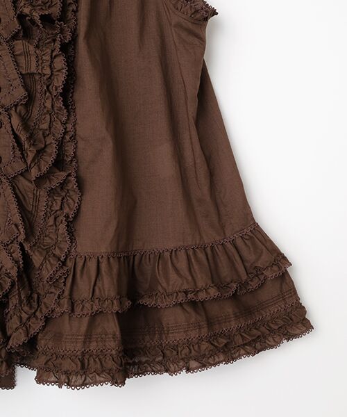 PINK HOUSE / ピンクハウス ベスト | リボンモチーフいっぱいローンベスト | 詳細7