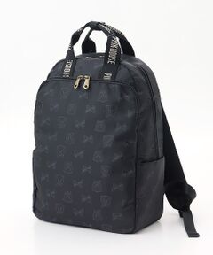 PINK HOUSE / ピンクハウス リュック・バックパック | テディ＆リボンジャガードプリントリュック