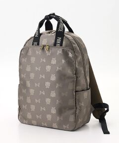 PINK HOUSE / ピンクハウス リュック・バックパック | テディ＆リボンジャガードプリントリュック