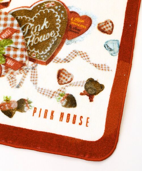 PINK HOUSE / ピンクハウス ハンカチ | スウィートメモリープリントハンカチタオル | 詳細1