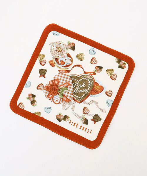 PINK HOUSE / ピンクハウス ハンカチ | スウィートメモリープリントハンカチタオル | 詳細4