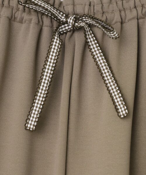 PINK HOUSE / ピンクハウス その他パンツ | 裾ギンガムチェック使いドロワーズ | 詳細8