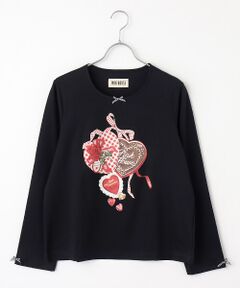 PINK HOUSE / ピンクハウス カットソー | スウィートメモリープリントカットソー