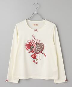 PINK HOUSE / ピンクハウス カットソー | スウィートメモリープリントカットソー