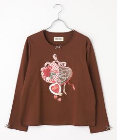 PINK HOUSE / ピンクハウス カットソー | スウィートメモリープリントカットソー