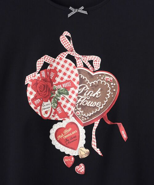 PINK HOUSE / ピンクハウス カットソー | スウィートメモリープリントカットソー | 詳細1