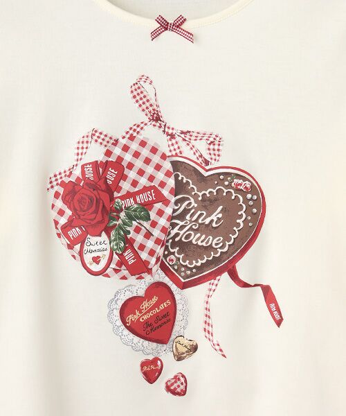 PINK HOUSE / ピンクハウス カットソー | スウィートメモリープリントカットソー | 詳細2