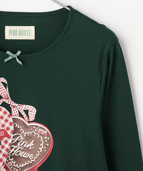 PINK HOUSE / ピンクハウス カットソー | スウィートメモリープリントカットソー | 詳細5