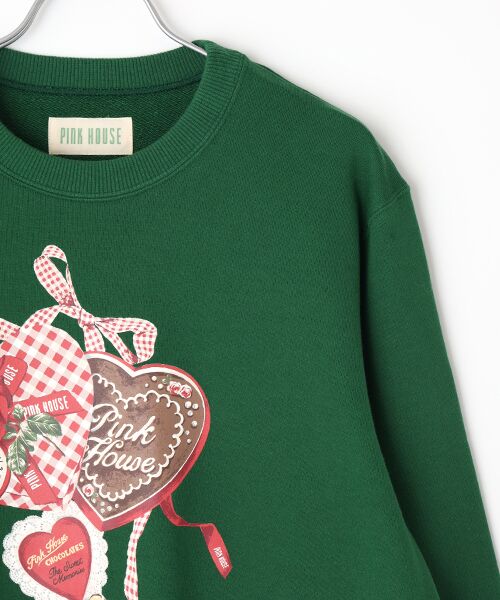 PINK HOUSE / ピンクハウス スウェット | スウィートメモリープリントトレーナー | 詳細5