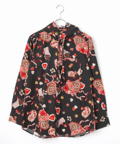 PINK HOUSE / ピンクハウス シャツ・ブラウス | スウィートメモリーズプリントフードブラウス