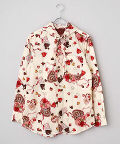 PINK HOUSE / ピンクハウス シャツ・ブラウス | スウィートメモリーズプリントフードブラウス