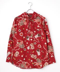 PINK HOUSE / ピンクハウス シャツ・ブラウス | スウィートメモリーズプリントフードブラウス