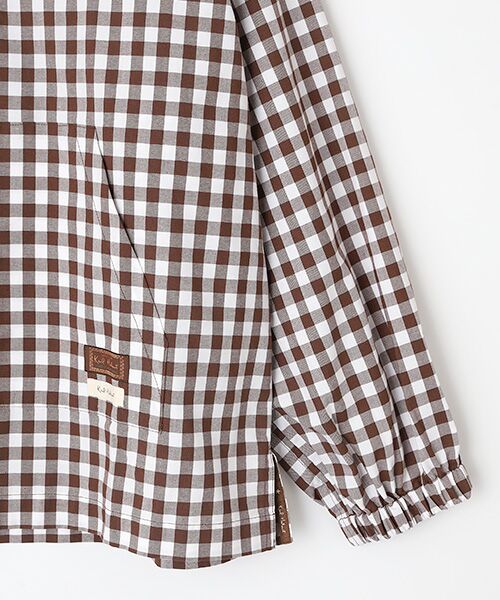 PINK HOUSE / ピンクハウス シャツ・ブラウス | Ｋロゴワッペン付きギンガムチェックブラウス | 詳細5