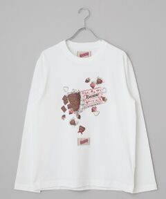 PINK HOUSE / ピンクハウス カットソー | スウィートメモリーズプリントカットソー