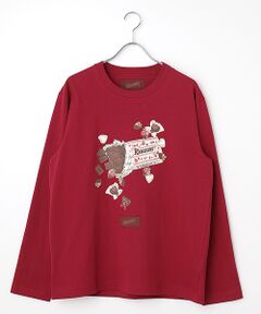 PINK HOUSE / ピンクハウス カットソー | スウィートメモリーズプリントカットソー