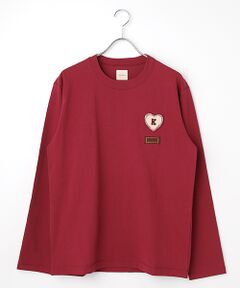 PINK HOUSE / ピンクハウス カットソー | ハートワッペン使いカットソー