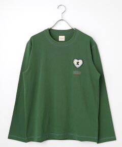 PINK HOUSE / ピンクハウス カットソー | ハートワッペン使いカットソー