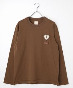 PINK HOUSE / ピンクハウス カットソー | ハートワッペン使いカットソー