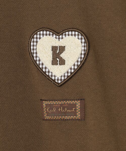 PINK HOUSE / ピンクハウス カットソー | ハートワッペン使いカットソー | 詳細7