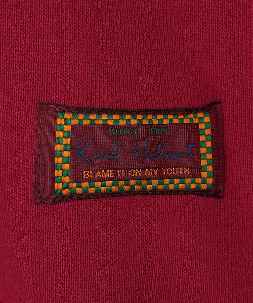 PINK HOUSE / ピンクハウス スウェット | ロゴアップリケ使いフーディ | 詳細5