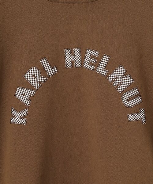 PINK HOUSE / ピンクハウス スウェット | ロゴアップリケ使いフーディ | 詳細16