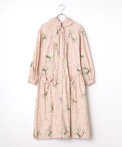 PINK HOUSE / ピンクハウス ロング・マキシ丈ワンピース | マーガレットブーケプリントミディワンピース（ピンク）