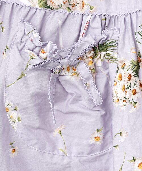 PINK HOUSE / ピンクハウス ロング・マキシ丈ワンピース | マーガレットブーケプリントミディワンピース | 詳細8