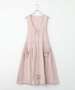 PINK HOUSE / ピンクハウス ロング・マキシ丈ワンピース | ダンガリージャンパースカート