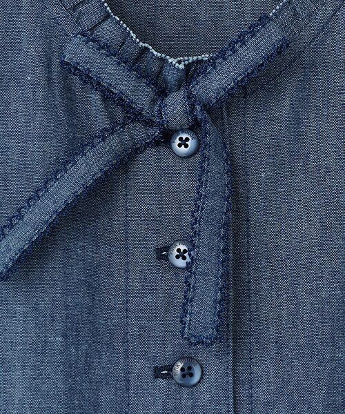 PINK HOUSE / ピンクハウス ロング・マキシ丈ワンピース | ダンガリージャンパースカート | 詳細4