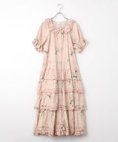 PINK HOUSE / ピンクハウス ロング・マキシ丈ワンピース | マーガレットブーケプリントワンピース