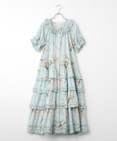 PINK HOUSE / ピンクハウス ロング・マキシ丈ワンピース | マーガレットブーケプリントワンピース