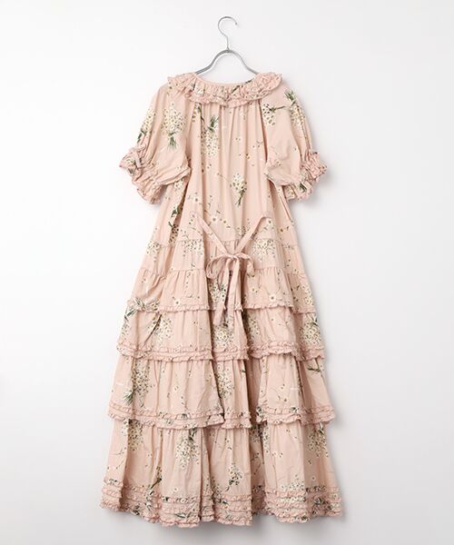 PINK HOUSE / ピンクハウス ロング・マキシ丈ワンピース | マーガレットブーケプリントワンピース | 詳細2