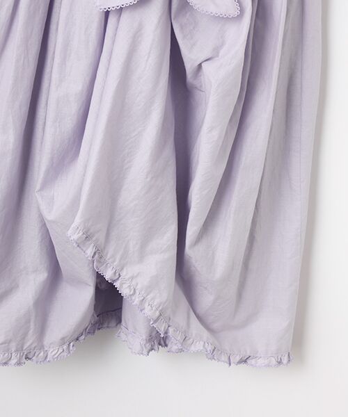 PINK HOUSE / ピンクハウス ロング・マキシ丈ワンピース | たくし上げリボン付きローンワンピース | 詳細8