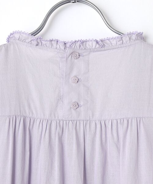 PINK HOUSE / ピンクハウス ロング・マキシ丈ワンピース | たくし上げリボン付きローンワンピース | 詳細9