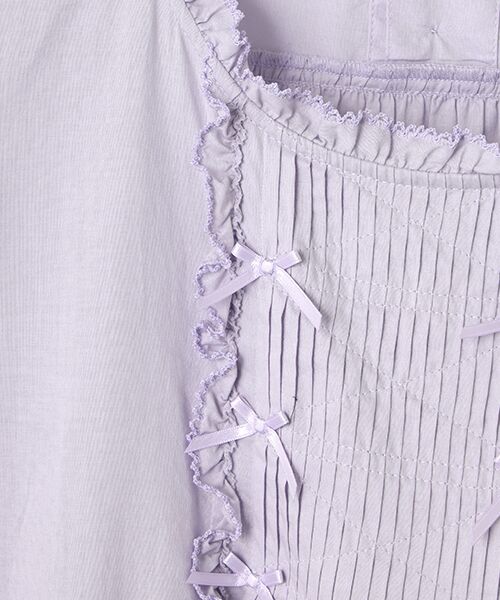 PINK HOUSE / ピンクハウス ロング・マキシ丈ワンピース | たくし上げリボン付きローンワンピース | 詳細10