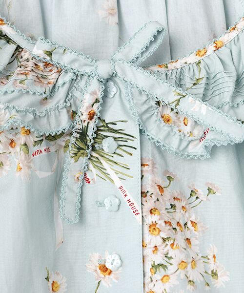 PINK HOUSE / ピンクハウス シャツ・ブラウス | マーガレットブーケプリントブラウス | 詳細3