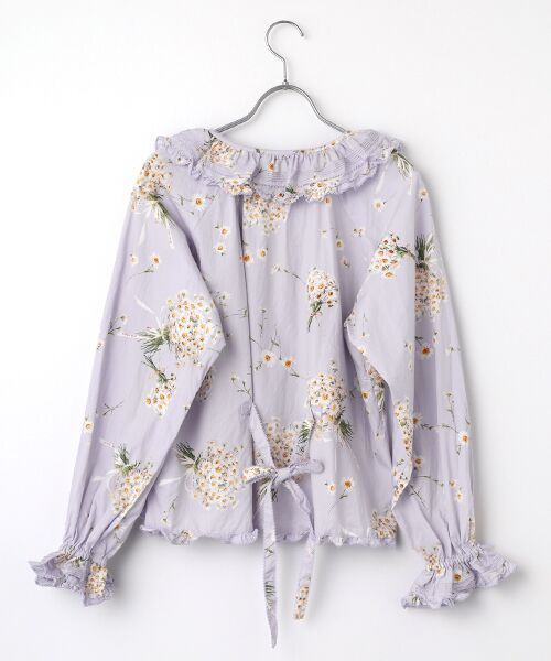 PINK HOUSE / ピンクハウス シャツ・ブラウス | マーガレットブーケプリントブラウス | 詳細4